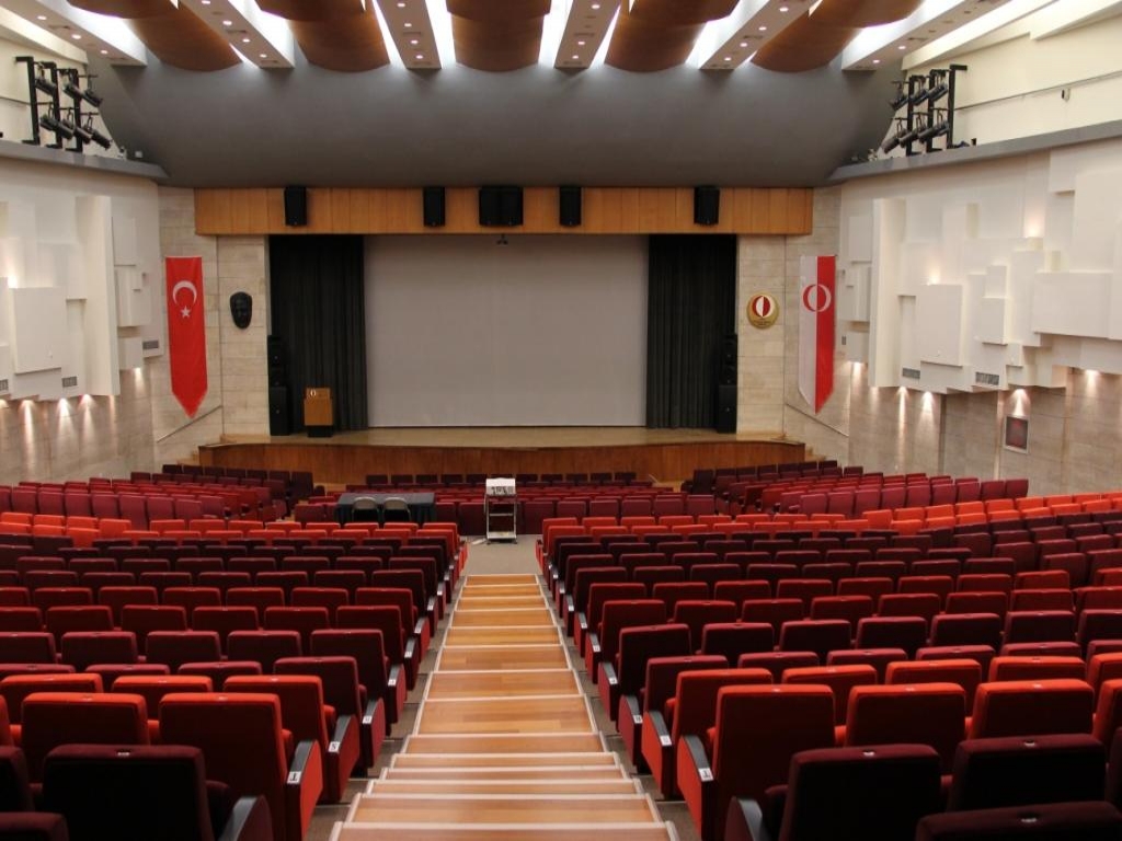 Main auditorium of the METU Culture and Convention Center in Ankara